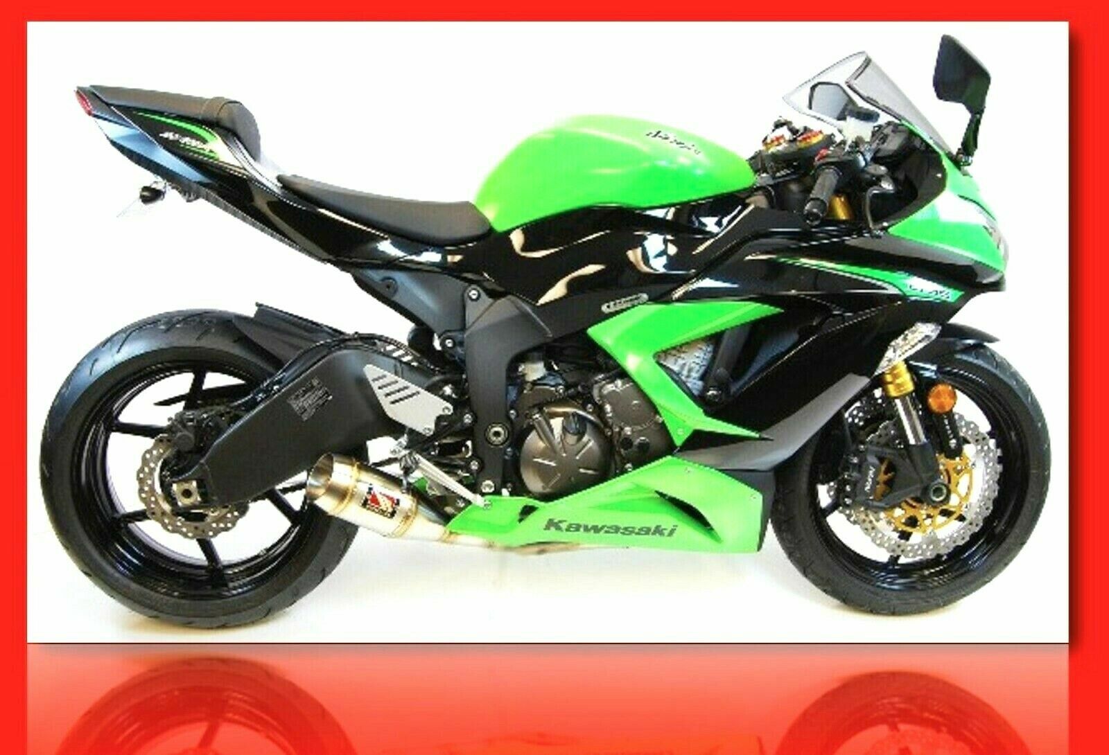 Competition Werkes GP Slip-On Exhaust 2013-20 Kawasaki ZX6R Competition Werkes GP Slip-On Exhaust 2013-20 Kawasaki ZX6R