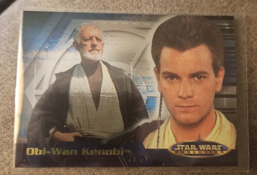 「EVOLUTION OF OBI-WAN」 2001 Topps Star Wars Evolution Obi-Wan Kenobi #7A | eBay