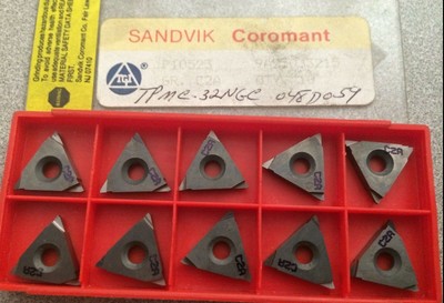 SANDVIK Coromant TPMC 32 NGC C2A P10523 Lathe Carbide Inserts Tools 10 Pcs New