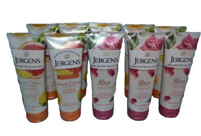 6X Jergens Rose+Citrus Body Butter  With Camellia Essential Oil 7 oz (each)