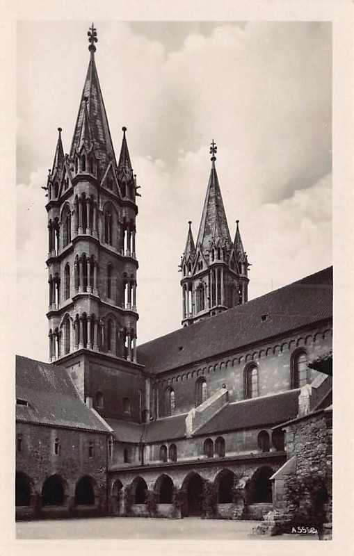 Naumburg Saale - Westseite V. Dom (456)