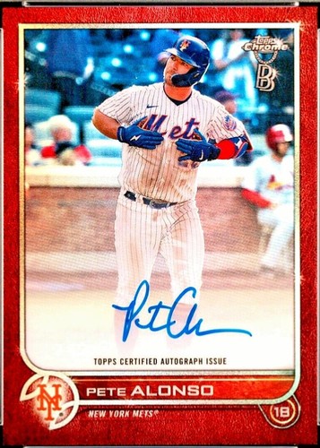 2022 Topps Chrome Ben Baller Edition - Pete Alonso #BBA-PA