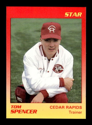 Spencer様 1989 Star Cedar Rapids Reds #24 Tom Spencer NM Near Mint