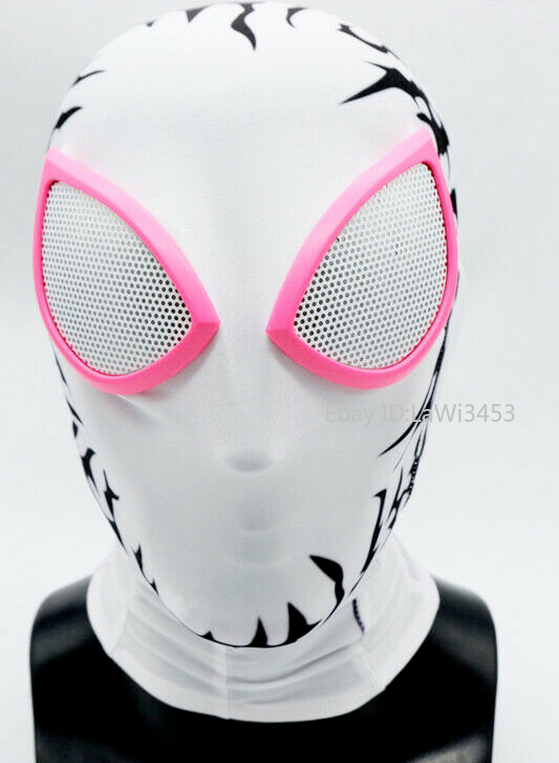 Маска гвен. Маска гвен паук. zentai mask. маска девушки паука.