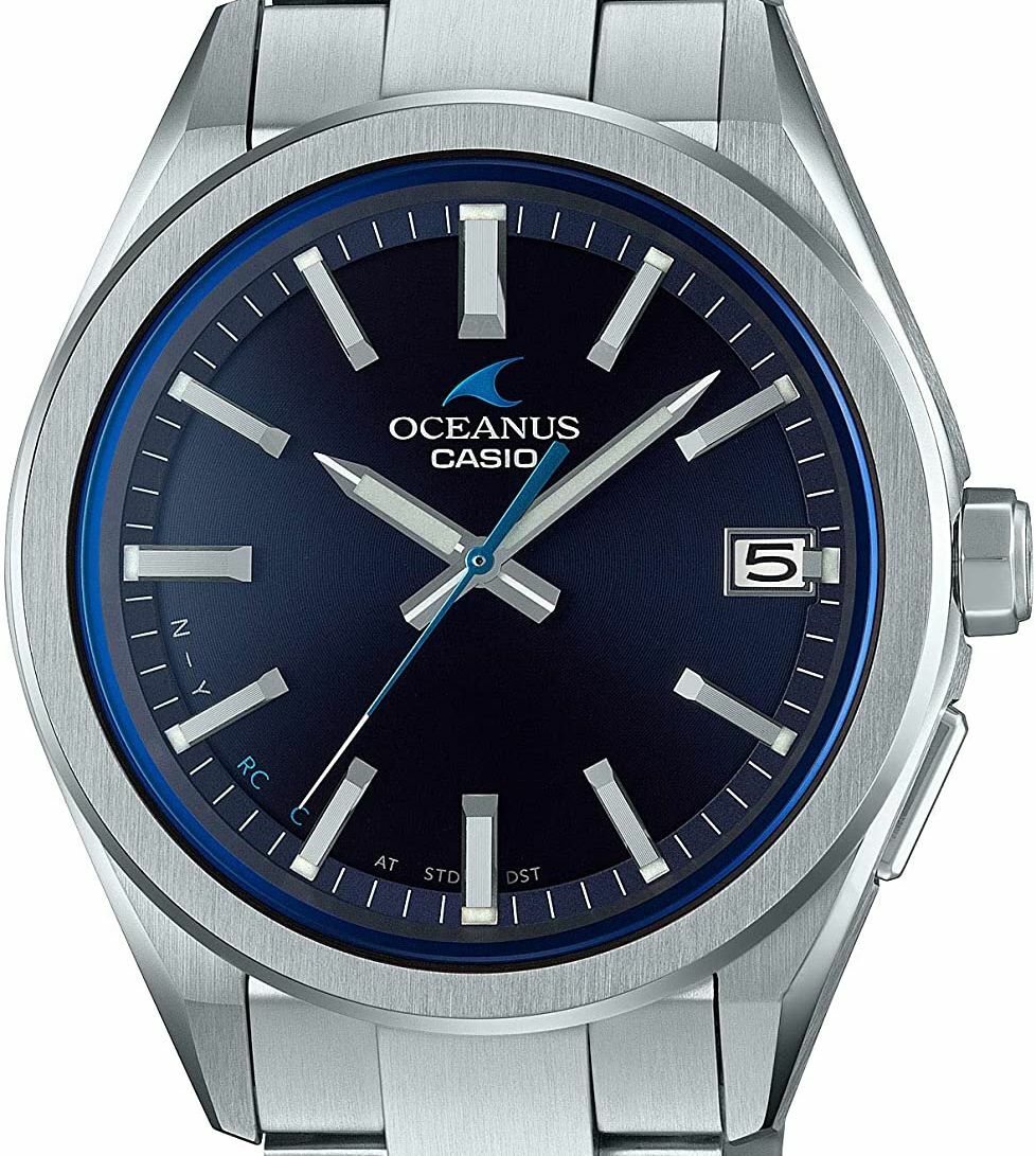 Pre-owned Casio Brand-new  Oceanus Ocw-t200s-1ajf Solar Radio Watch (jdm)