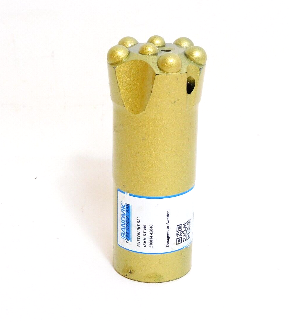 ARTRASH MAMES RiBahhs BUTTON　ノーマル版 NEW-Sandvik 7733-5245A-S48 Button Bit R32 45MM RT300 Button