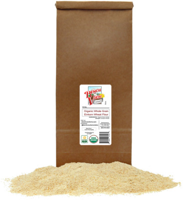 Organic Stone Ground Whole Grain Einkorn Flour - 10lbs (Pack of 1)