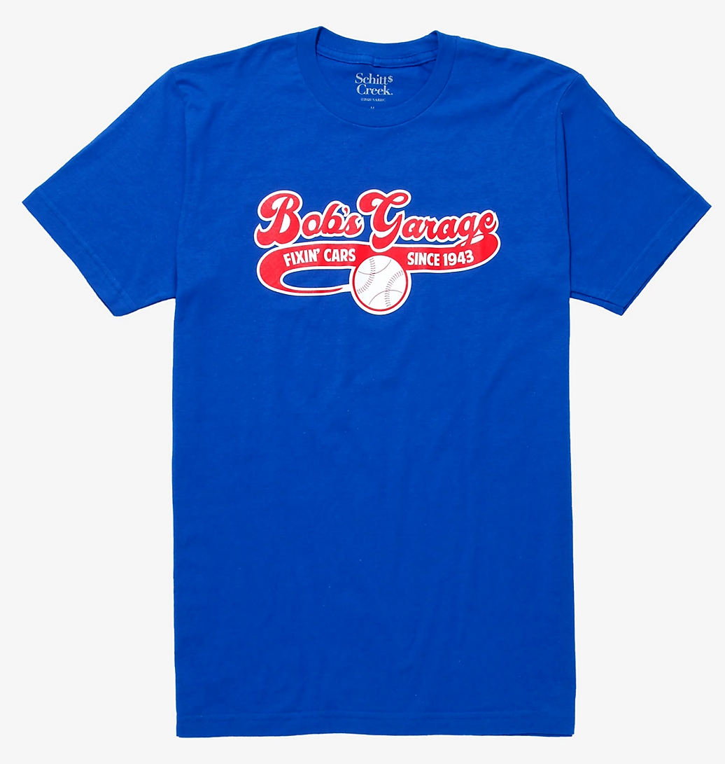 Schitt's Creek BOB'S GARAGE T-Shirt NEW Authentic & Official | eBay
