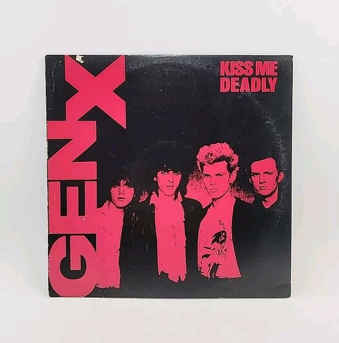 Gen X Kiss Me Deadly 12” Vinyl LP 1981 Billy Idol CHR 1327 A