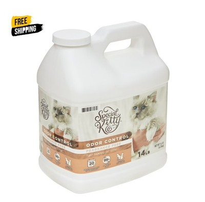 Special Kitty Scoopable Cat Litter 14 lb – Tight Clumping, Fragrance Free