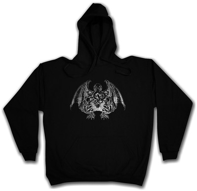 CTHULHU V HOODIE KAPUZENPULLOVER Wars Horror Arkham H. P. Miskatonic Lovecraft