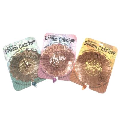 History & Heraldry Spinning Dream Catcher Custom Name or phrase