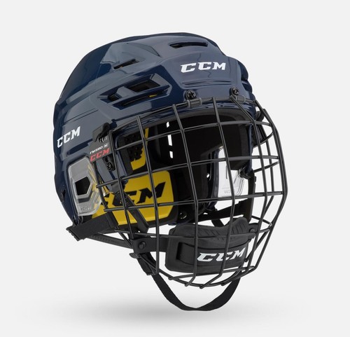 CCM Tacks 210 Combo Helmet Senior Navy | eBay