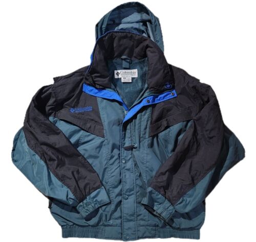 Columbia Nylon Jacket Full Zip Coat RN 69724 CA 05367 Men's Columbia Nylon Jacket Full Zip Coat RN 69724 CA 05367 Men's