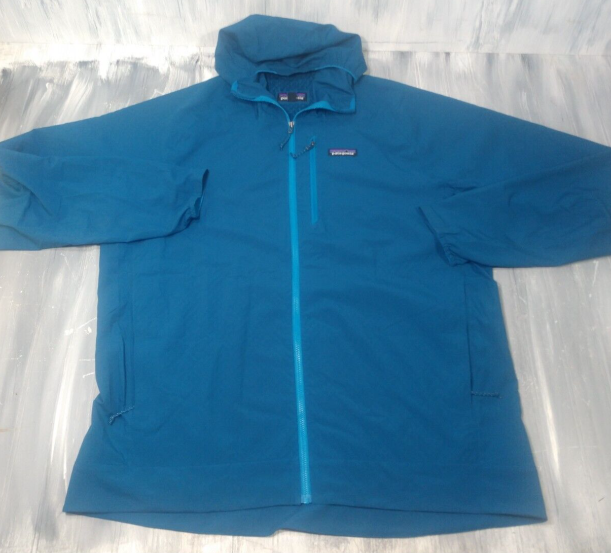 Patagonia 24450 PEAK MISSION JACKET in Balkan Blue Mens XL