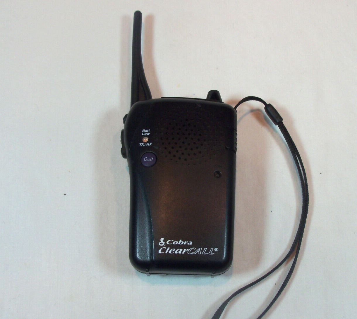 Cobra Clear Call FRS-70 Black Portable Two Way Radio Walkie Talkie Speaker