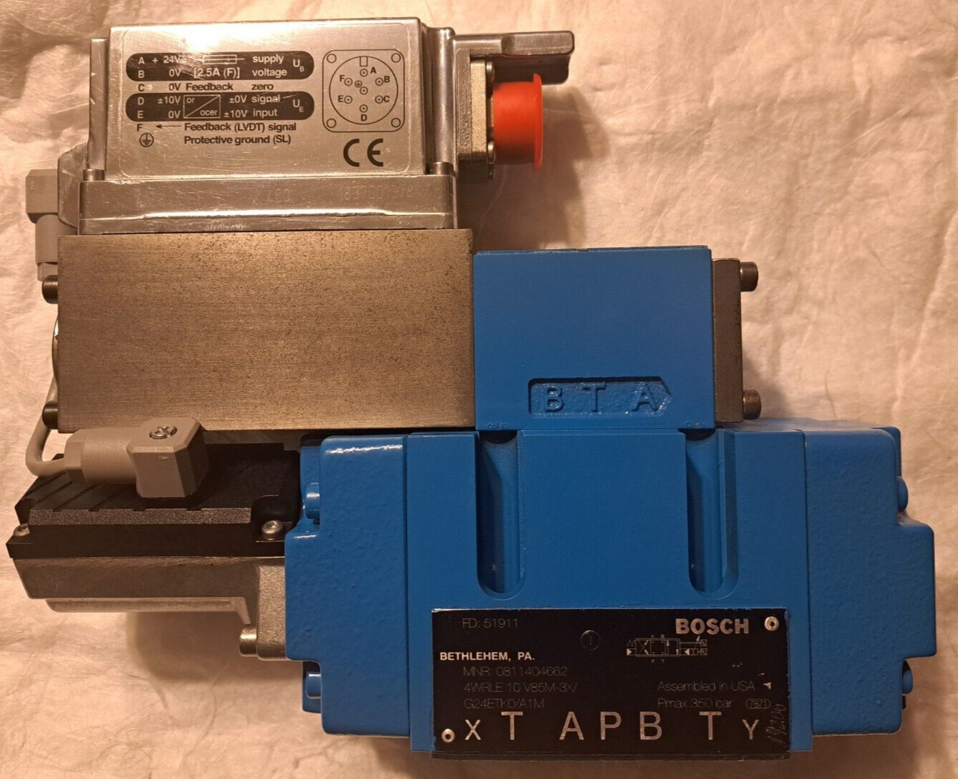 Rexroth Control Valve 0811404662 4WRLE10V85M-3X/G24ETK0/A1M