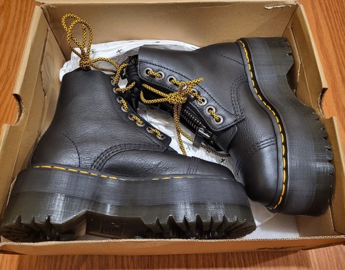 Dr.Martens SINCLAIR MAX ドクターマーチン Dr Martens Sinclair Max Womens Platform Leather Boots In