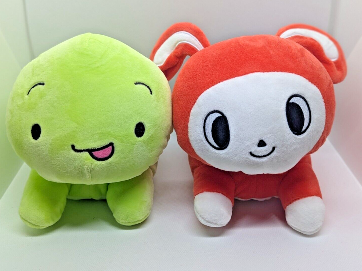 みっちょん Maizen Sisters Laying Down Zenichi & Mikey Plush Toy Set