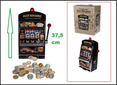 BANDIT BANK スロットマシンおもちゃ レア スロットマシンバンク GOLD VEGAS 貯金箱 パチンコ おもちゃ の