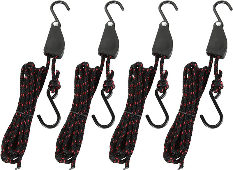 Rope Tie Downs 1/4 X 11.8ft Rope Tie Downs Canoe Bow And Stern...
