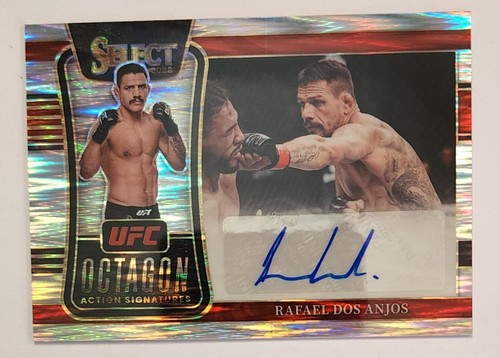 2022 Select Ufc Silver Flash Octagon Action Signatures