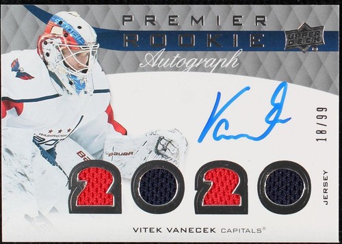 2020-21 Upper Deck Premier - Vitek Vanecek #PRA-VV