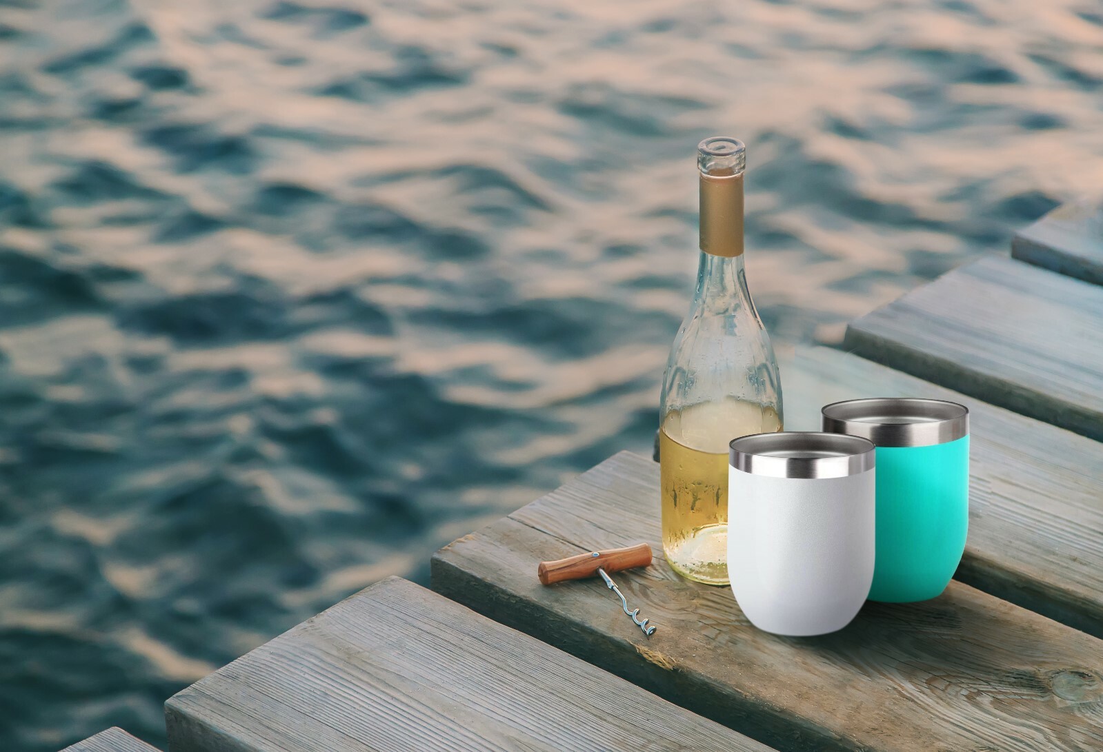 Wine Tumbler 12oz with Sip Lid Double Wall Stainless Steel Insulated wine glass 