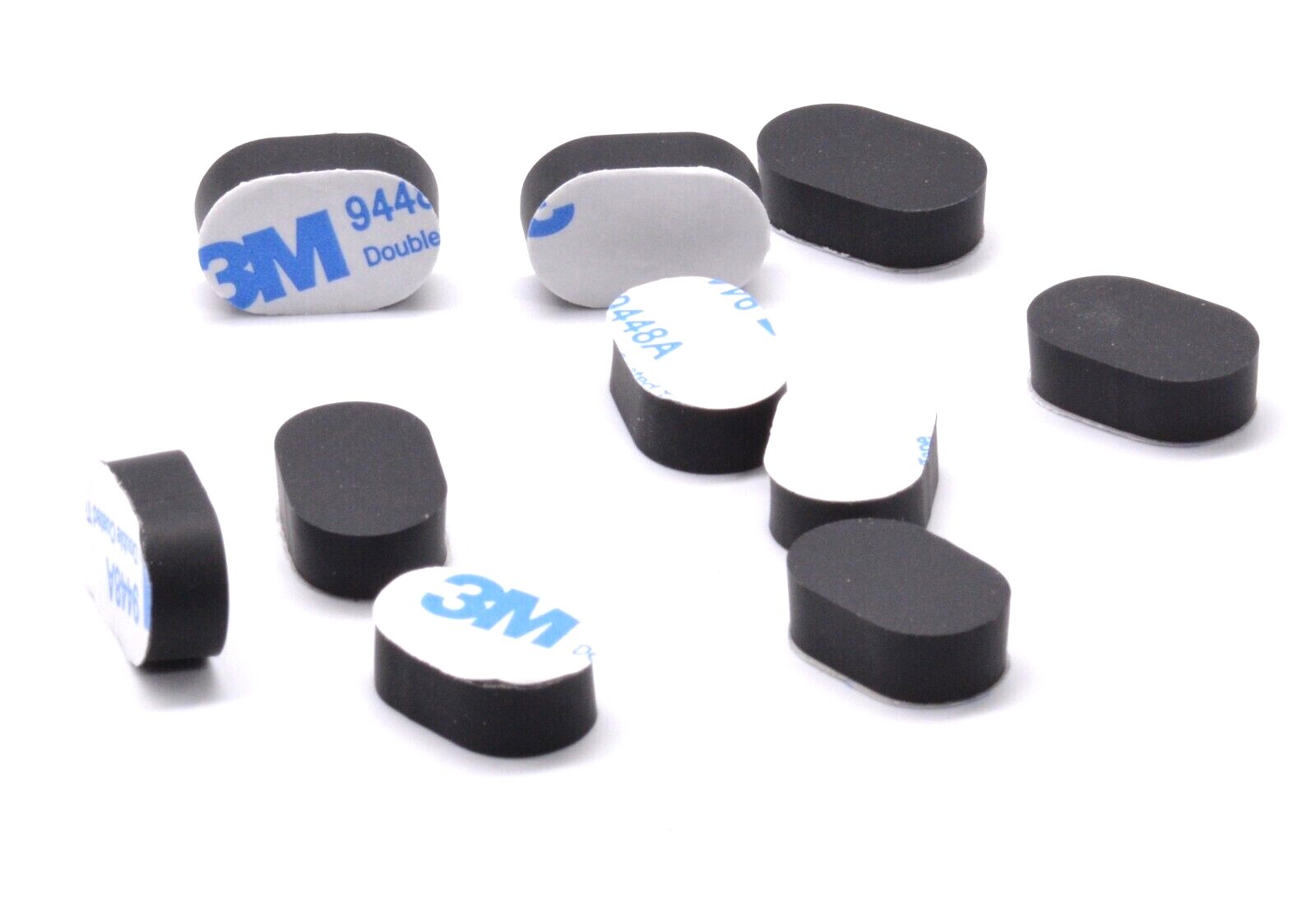 1/2" x 3/4" x 1/4" Rubber Feet  Speakers Electronic Equipment Various Pack Sizes