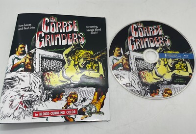 The Corpse Grinders 1971 (Blu-ray Disc, 2017, Vinegar Syndrome) LIKE NEW NoCase