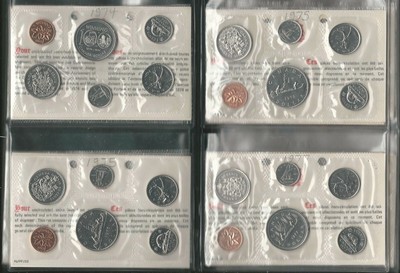 (16) PL SET 1970 to 1985. Large lot. Nice run in a ROYAL CANADIAN MINT book