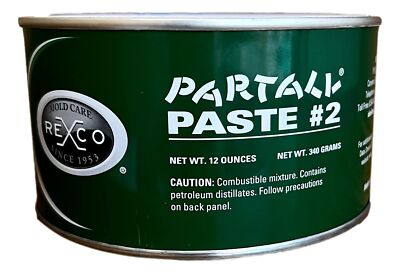 Rexco Partall Paste #2 Mold Release Wax -12 oz can