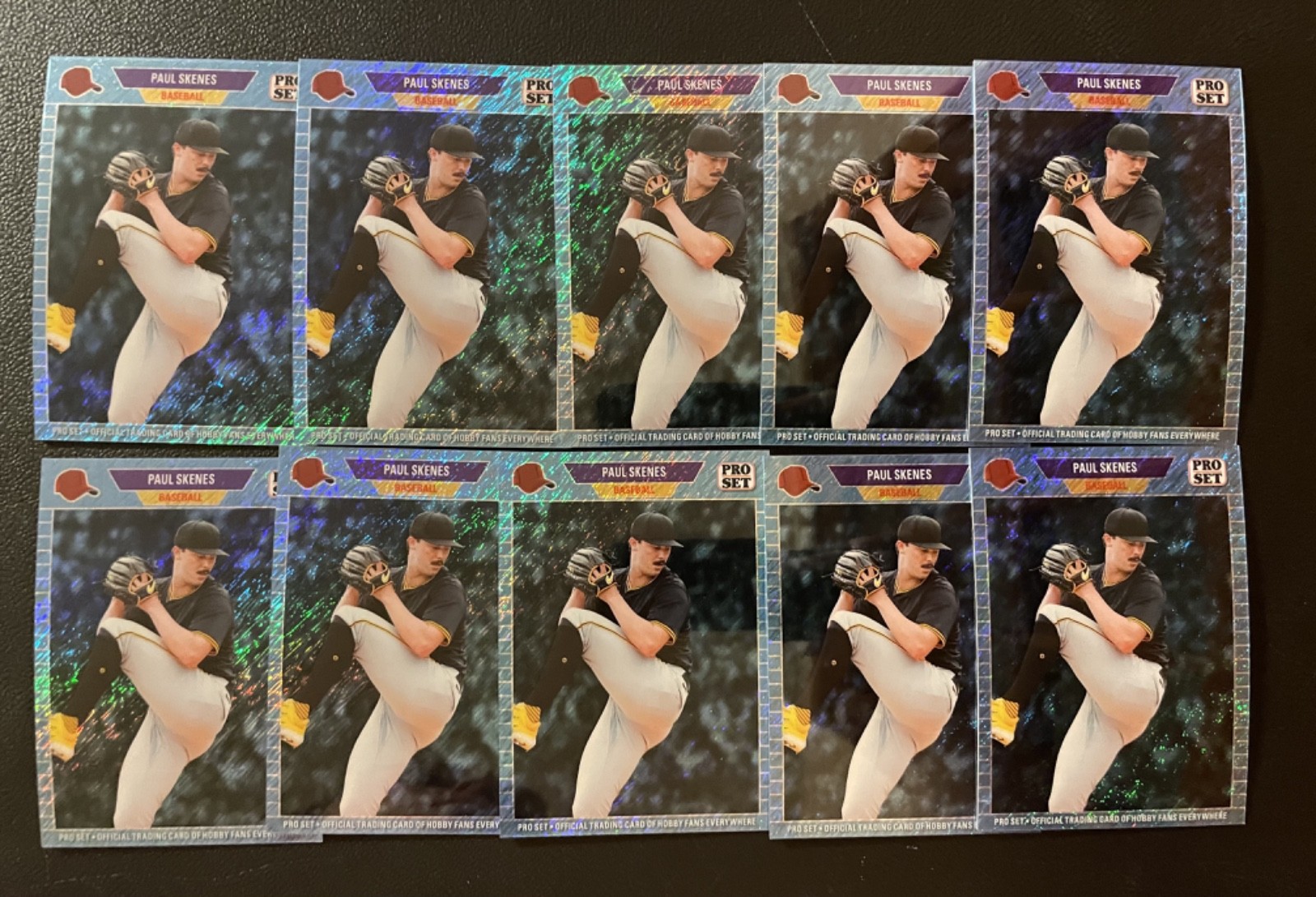 2024 Leaf Pro Set Shimmer Promo Paul Skenes RC Rookie Lot Of 10