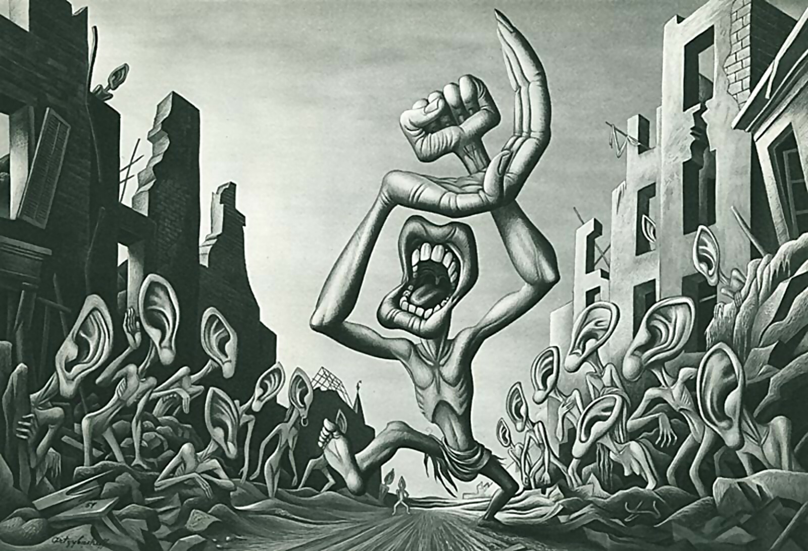 Communist Propaganda : Boris Artzybasheff  : Archival Quality Art Print