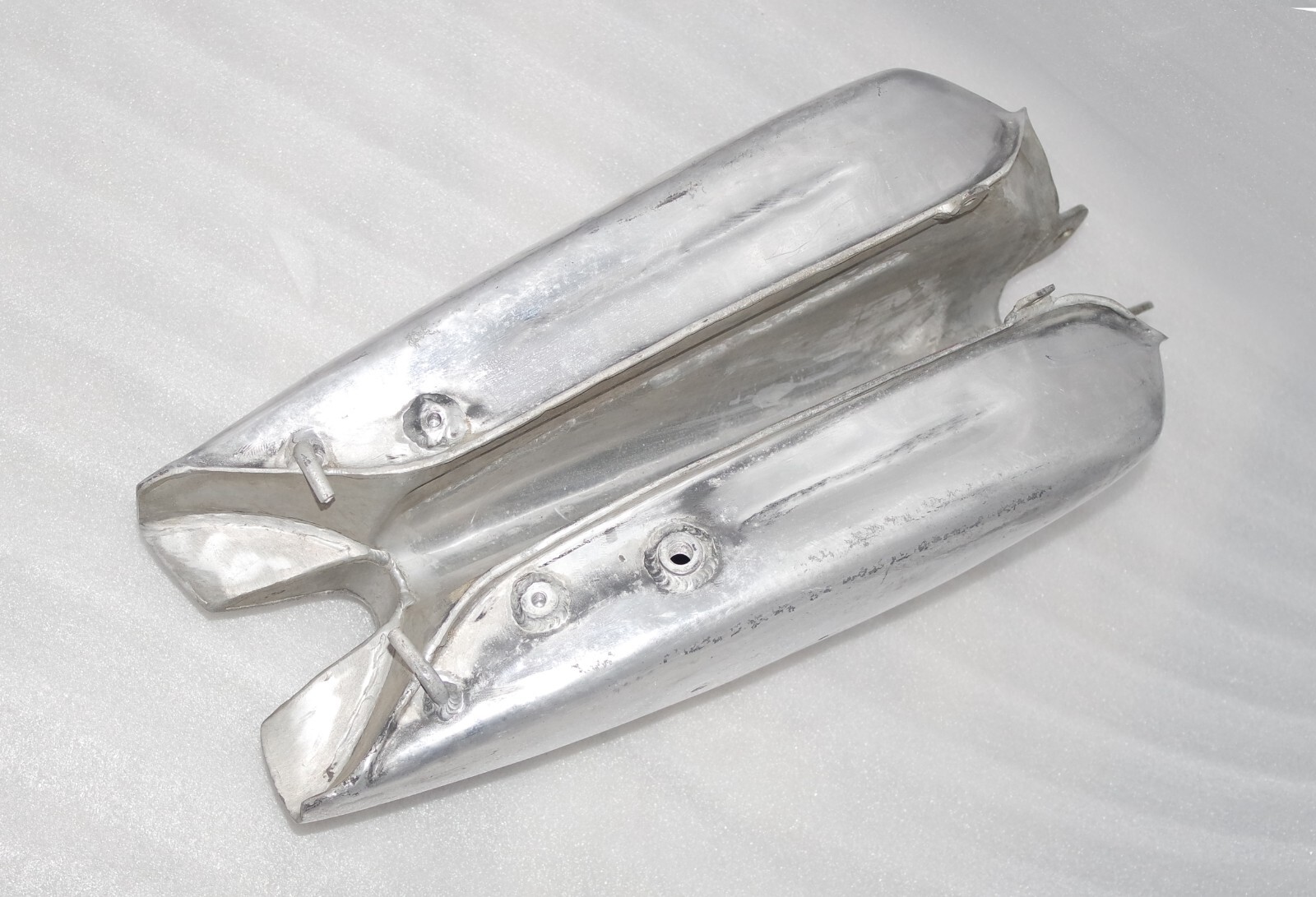 Repro Petrol Fuel Gas Tank Aluminium Alloy For BMW R71 Motorcycle  
