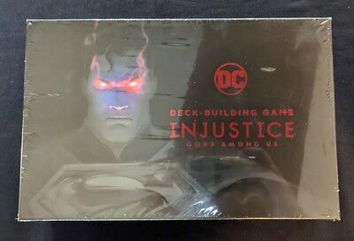 2022 Cryptozoic DC Deck-Buiding Game Injustice Gods Among Us Kickstarter Version