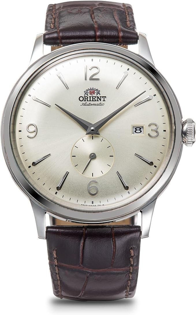 Pre-owned Orient Bambino Automatic Watch Mechanical Automatic Rn-ap0003s Men's Ivory