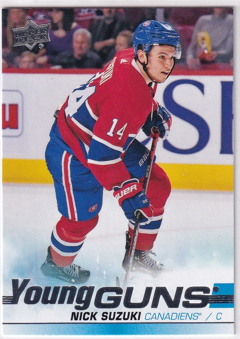 2019-20 Upper Deck Series 2 Hockey Nick Suzuki Young Guns | eBay
