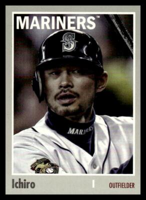 TOPPS DONRUSS Baseball MLB Ichiro イチロー② 2023 DONRUSS PINK ICHIRO SEATTLE MARINERS PARALLELS (AA