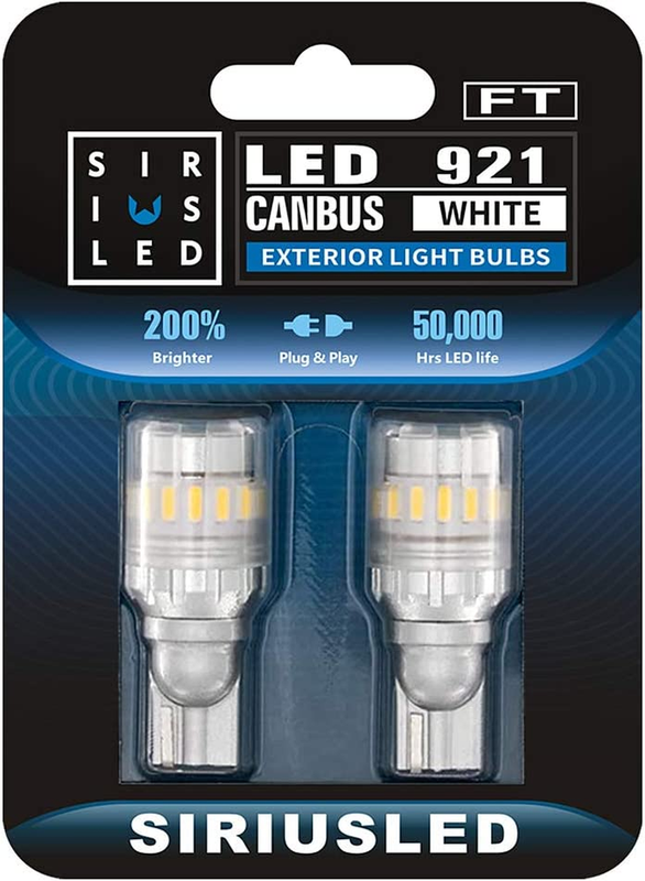 921 922 579 LED Canbus Backup Light Bulb 2-Pack