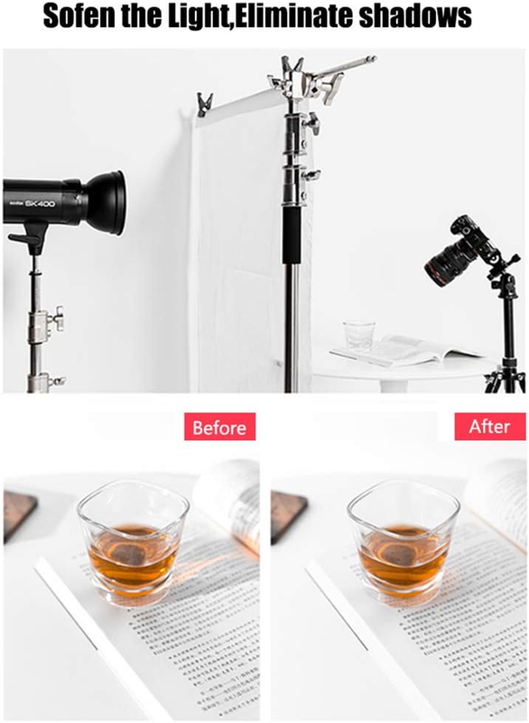 Photography Diffuser Fabric 118 X 59 Inches/ 3 X 1.5M Nylon Light ...