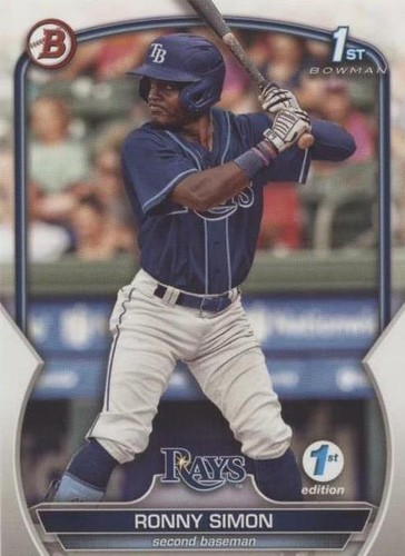 2023 Bowman 1st Edition - Ronny Simon #BPPF-112