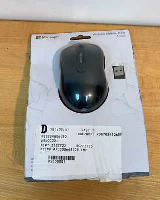 Microsoft Wireless Mobile Mouse 4000 BlueTrack Enabled Model 1383 1496