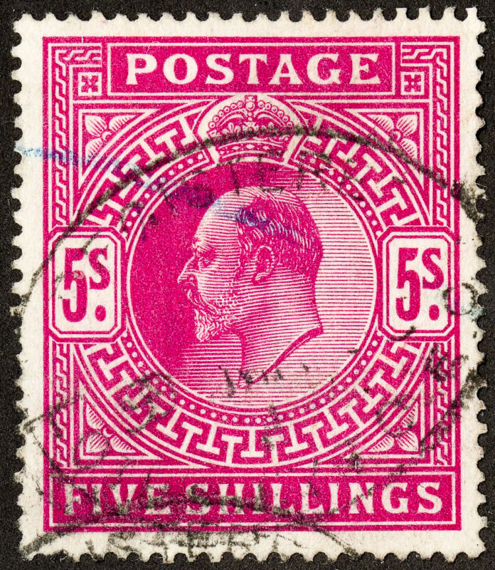 Great Britain Stamps # 140 Used Superb Edward VII Scott Value $225.00