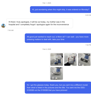 Item photo(s) from verified buyer