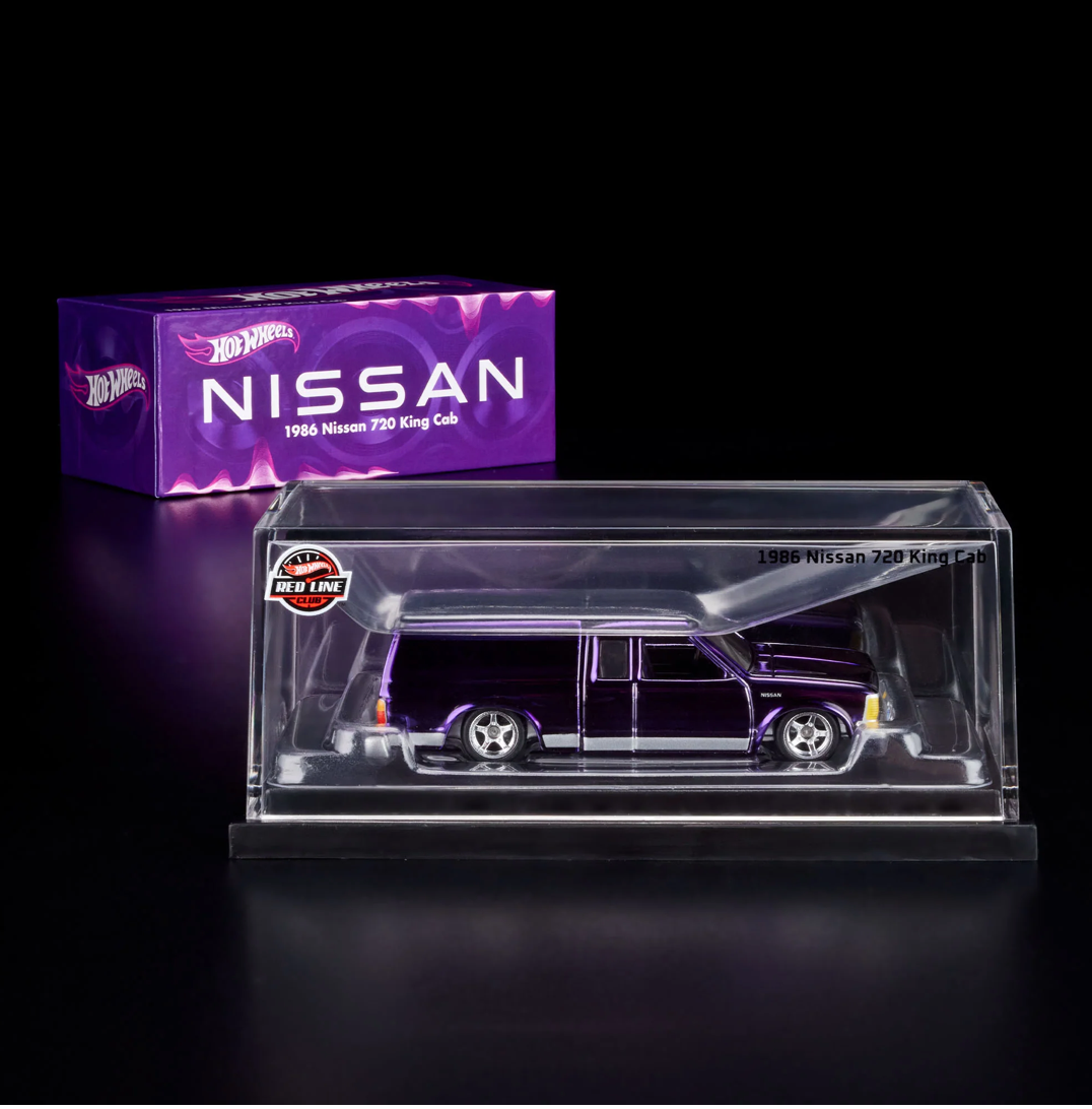 ミニカー RLC HotWheels 1986 Nissan 720 King Cab Amazon.com: Hot Wheels RLC 1986 Nissan 720 King Cab Purple