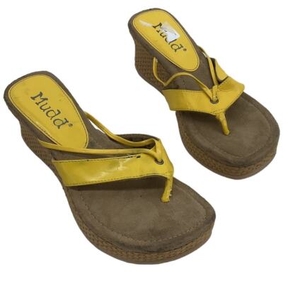 yello tank deformed wedge sandals　XL YELLO / O2 DEFORMED WEDGE SANDALS