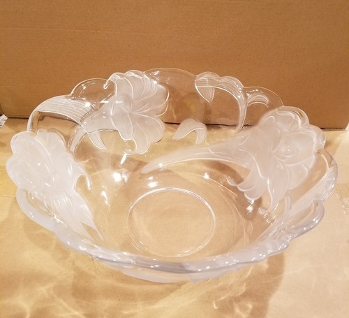 Big crystal clear bowl