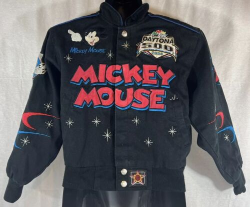 JH Designs 2004 Daytona 500 Disney Mickey Mouse Race Jacket JH Designs 2004 Daytona 500 Disney Mickey Mouse Race Jacket