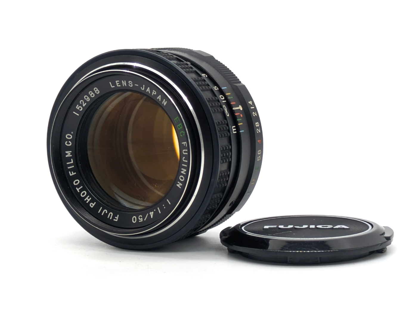 Fujinon EBC 50mm f/1.4 レンズ M42 NEAR MINT* Fujifilm Ebc Fujinon 50mm F/1.4 M42 mount Lens